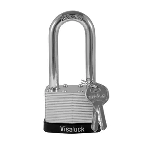 Candado Arco Largo laminado Visalock 50mm